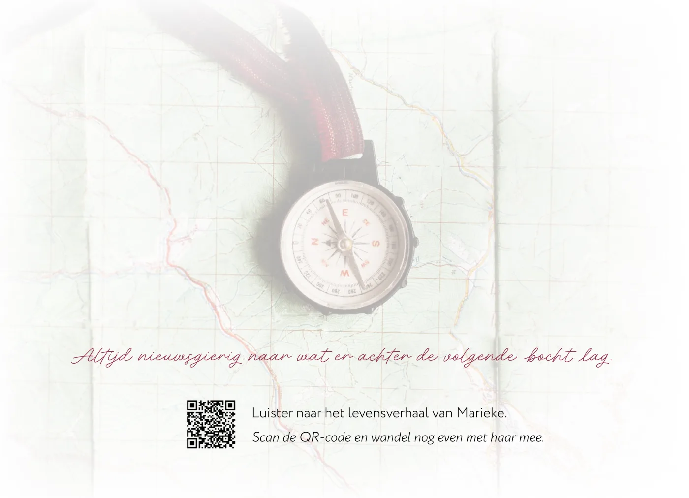 Achterkant met de QR-code